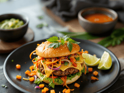 Ayam Special Burger