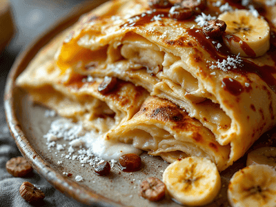 Banana and Kaya Flatbread