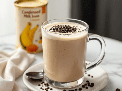 Air Susu Low Fat Protein Coklat Pisang Dgn Chia Seed