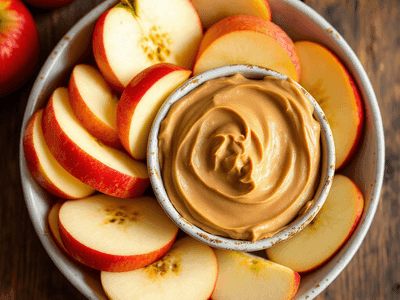 Apple with Peanut Butter