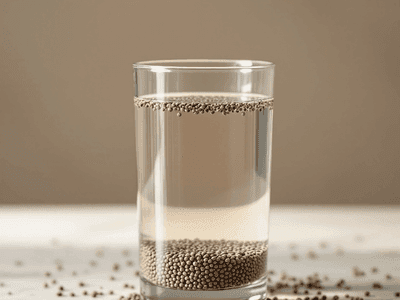 Air Kosong Satu Sudu Chia Seed